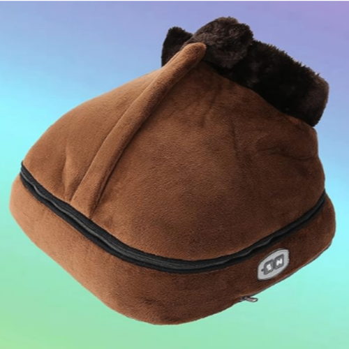 Calentador multiusos con masajeador